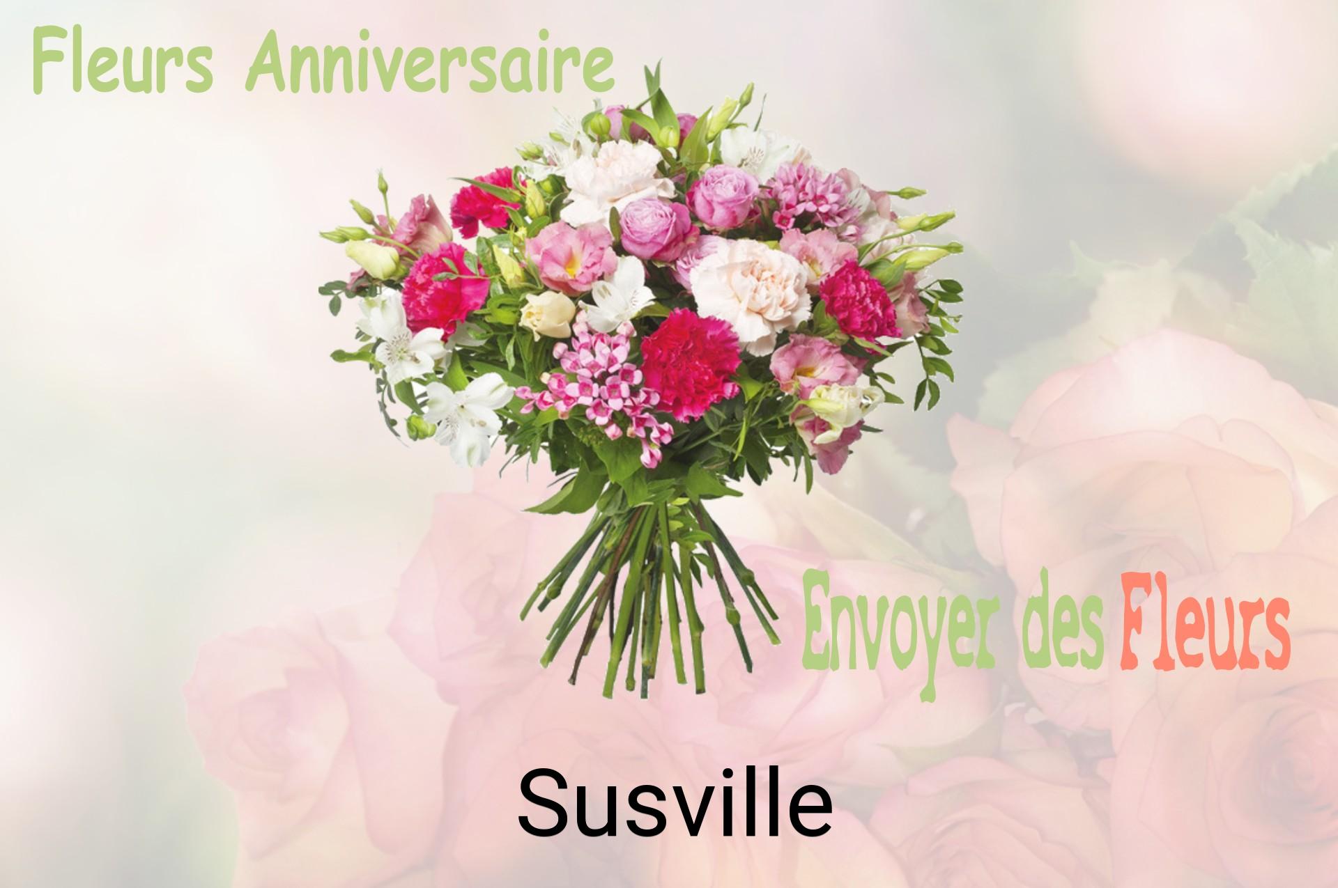 Bouquet de fleurs d’anniversaire livré à Susville