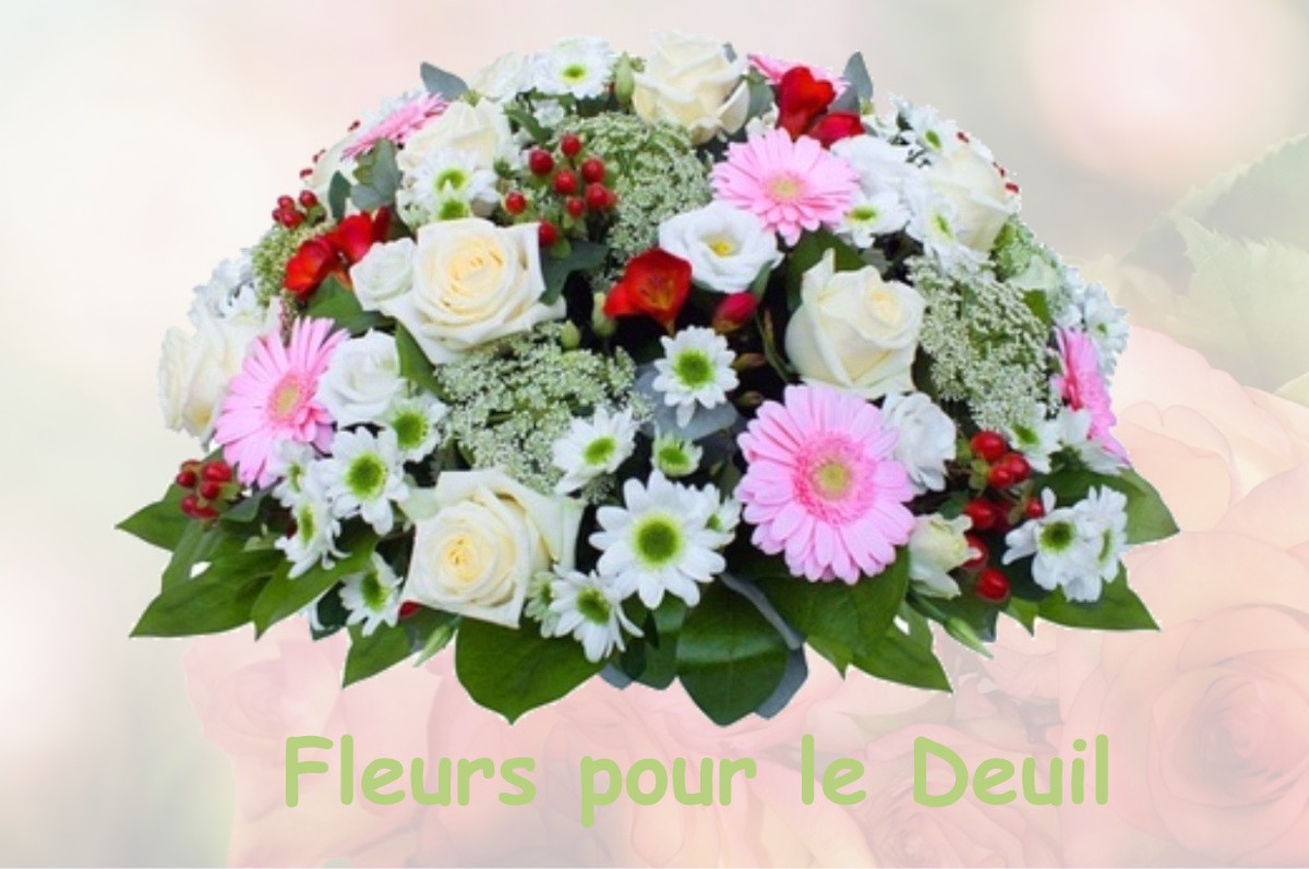 fleurs deuil SUSVILLE